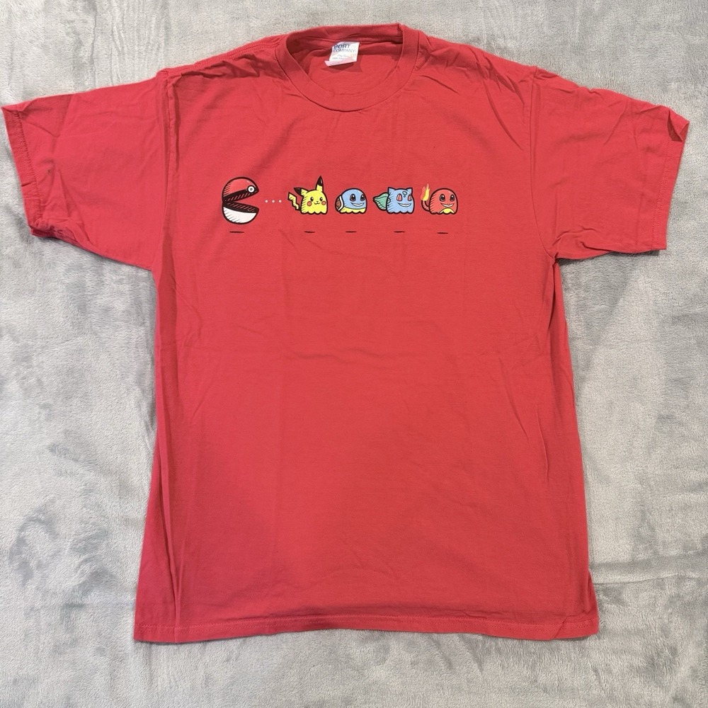 Lot of 10 Anime Graphic Tees Mens Size M One Piece Totoro Pokemon Naruto Avatar - Picture 4 of 15
